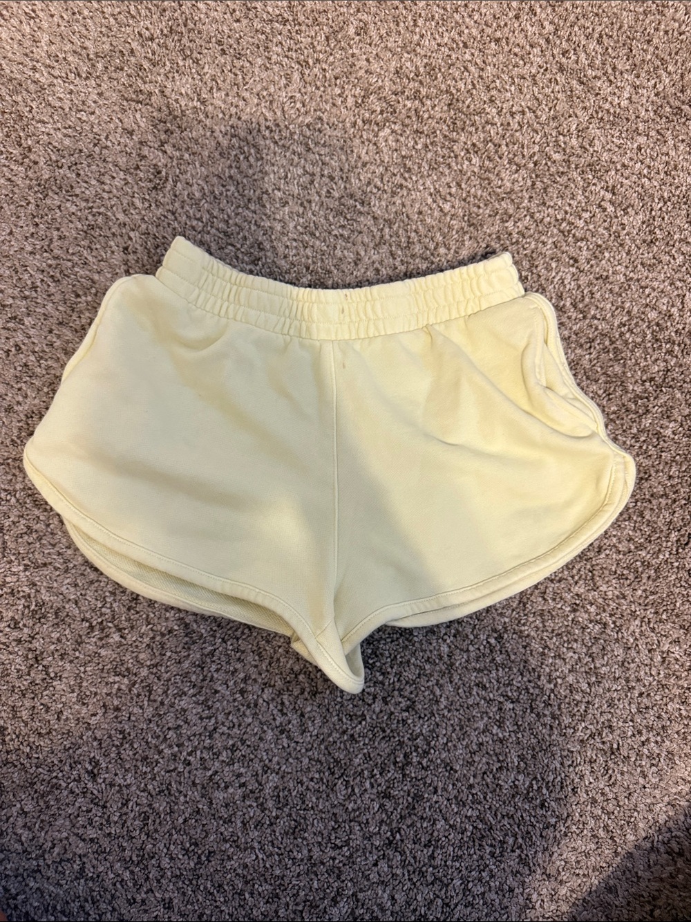 Women's yellow Lounge Shorts